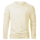 Camiseta de manga larga y cuello redondo para hombre Vanthea