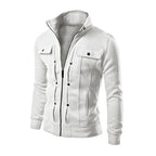 Chaqueta Masculina Con Cremallera Casual Viaje Vanthea