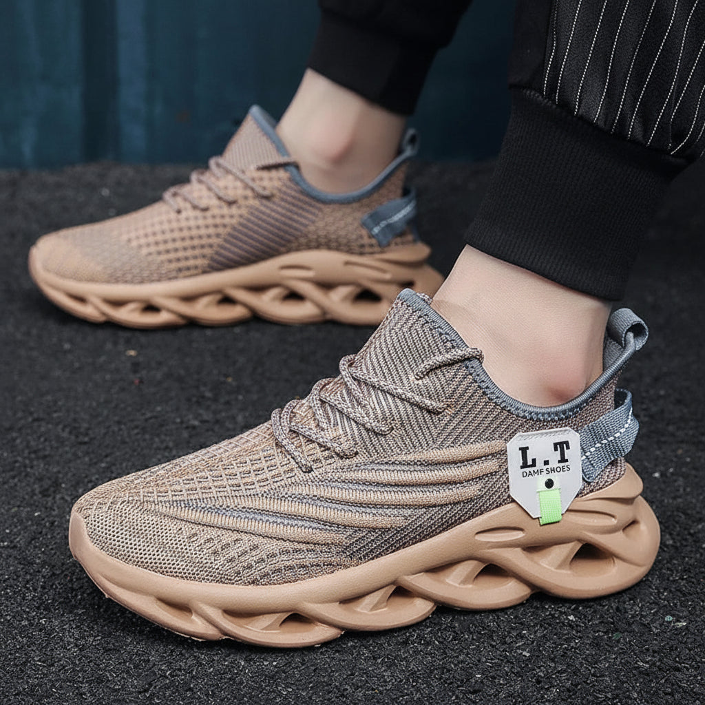 Zapatillas Masculinas Deportivas Transpirables Amortiguación Vanthea