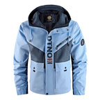 Chaqueta Masculina Táctica Impermeable Multibolsillos Vanthea