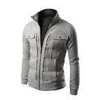 Chaqueta Masculina Con Cremallera Casual Viaje Vanthea
