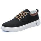Zapatillas Masculinas De Lona Transpirables Casual Vanthea