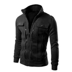 Chaqueta Masculina Con Cremallera Casual Viaje Vanthea
