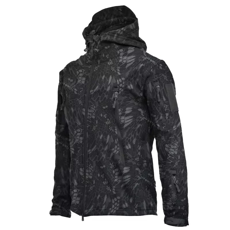 Chaqueta Masculina Táctica Impermeable Antiviento Vanthea