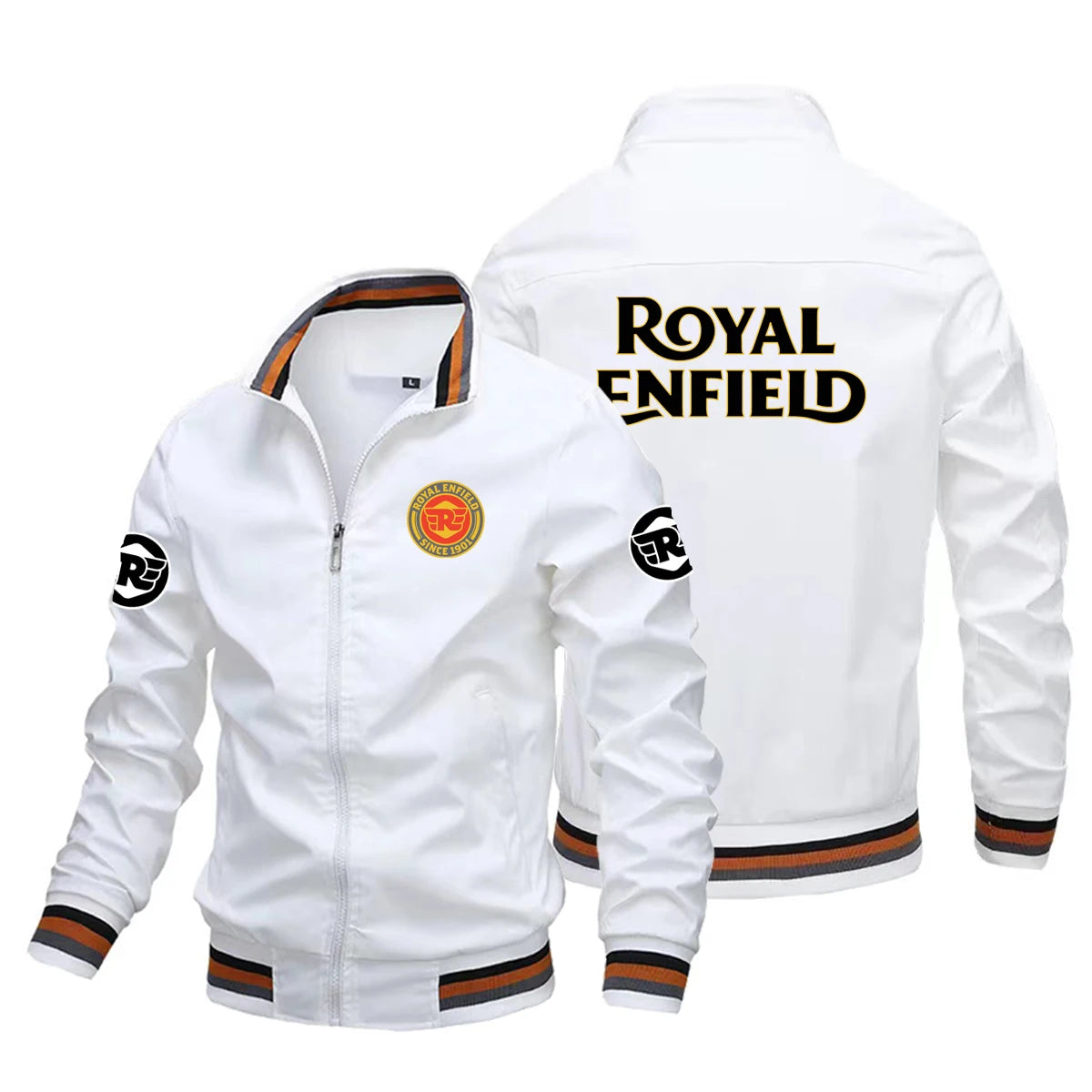 Chaqueta Masculina Motociclista Retro Vanthea