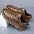 Zapatos Masculinos De Cuero Elegantes Vanthea