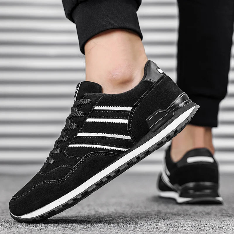 Zapatos Masculinos De Cuero Ligeros Vanthea