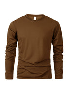 Camiseta de manga larga y cuello redondo para hombre Vanthea