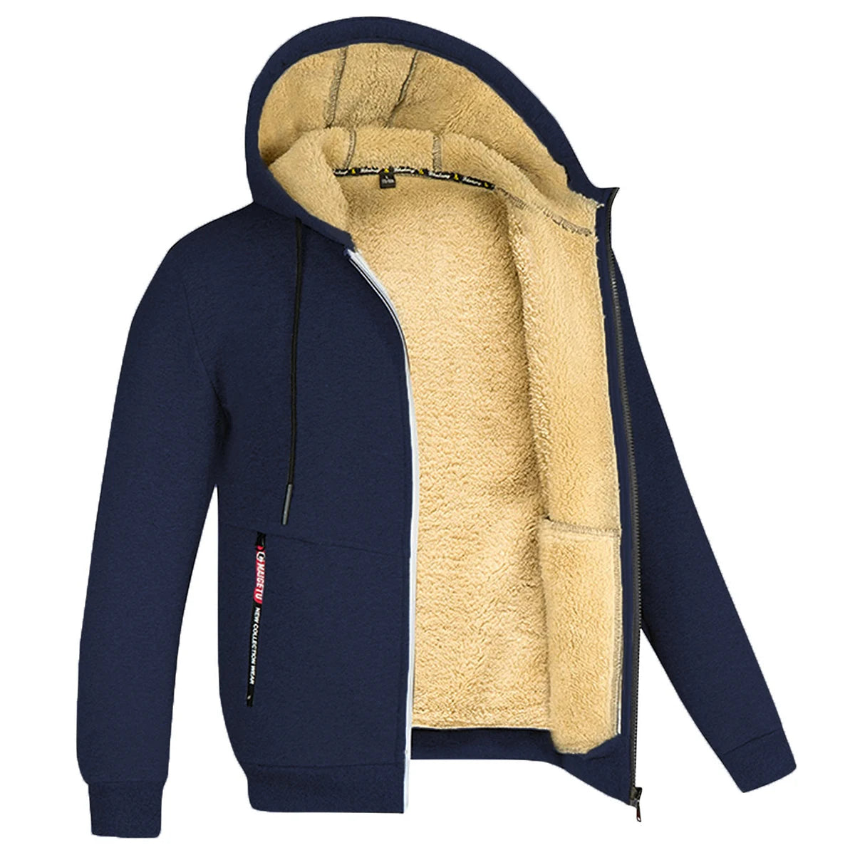 Chaqueta Masculina Camuflaje Con Capucha Invierno Vanthea