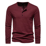 Camiseta de manga larga para hombre corte ajustado Vanthea