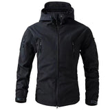 Chaqueta Masculina Softshell Térmica Antiviento Vanthea