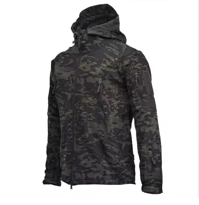 Chaqueta Masculina Táctica Impermeable Antiviento Vanthea