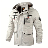 Chaqueta Masculina Con Capucha Antiviento Otoño Vanthea
