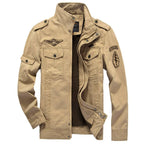 Chaqueta Masculina Militar Cargo Otoño Vanthea