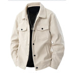 Chaqueta Masculina De Terciopelo Vintage Vanthea