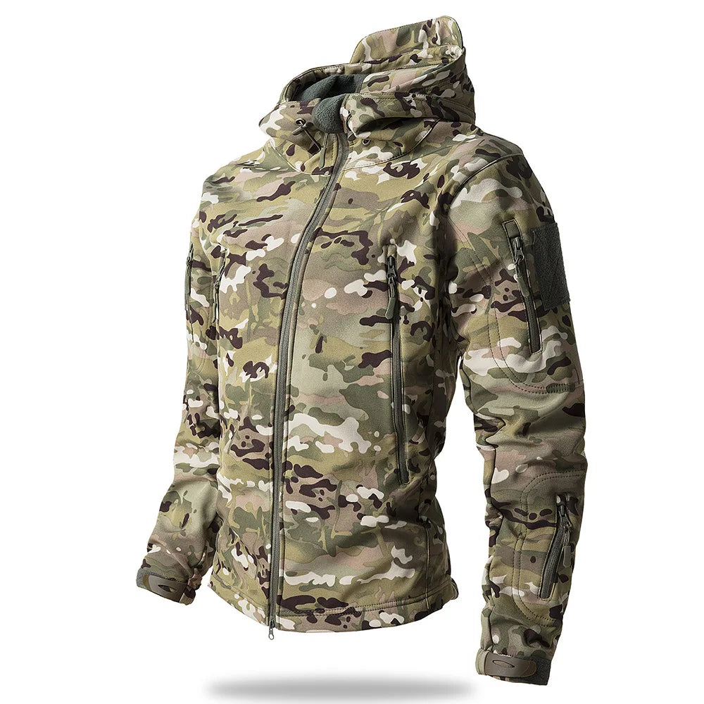 Chaqueta Masculina Tres En Uno Camuflaje Outdoor Vanthea