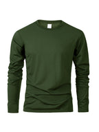 Camiseta de manga larga y cuello redondo para hombre Vanthea