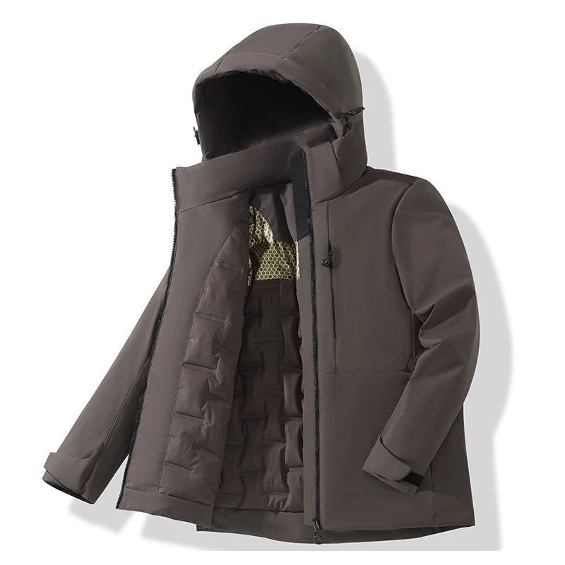 Chaqueta Masculina Térmica Impermeable Antiviento Vanthea