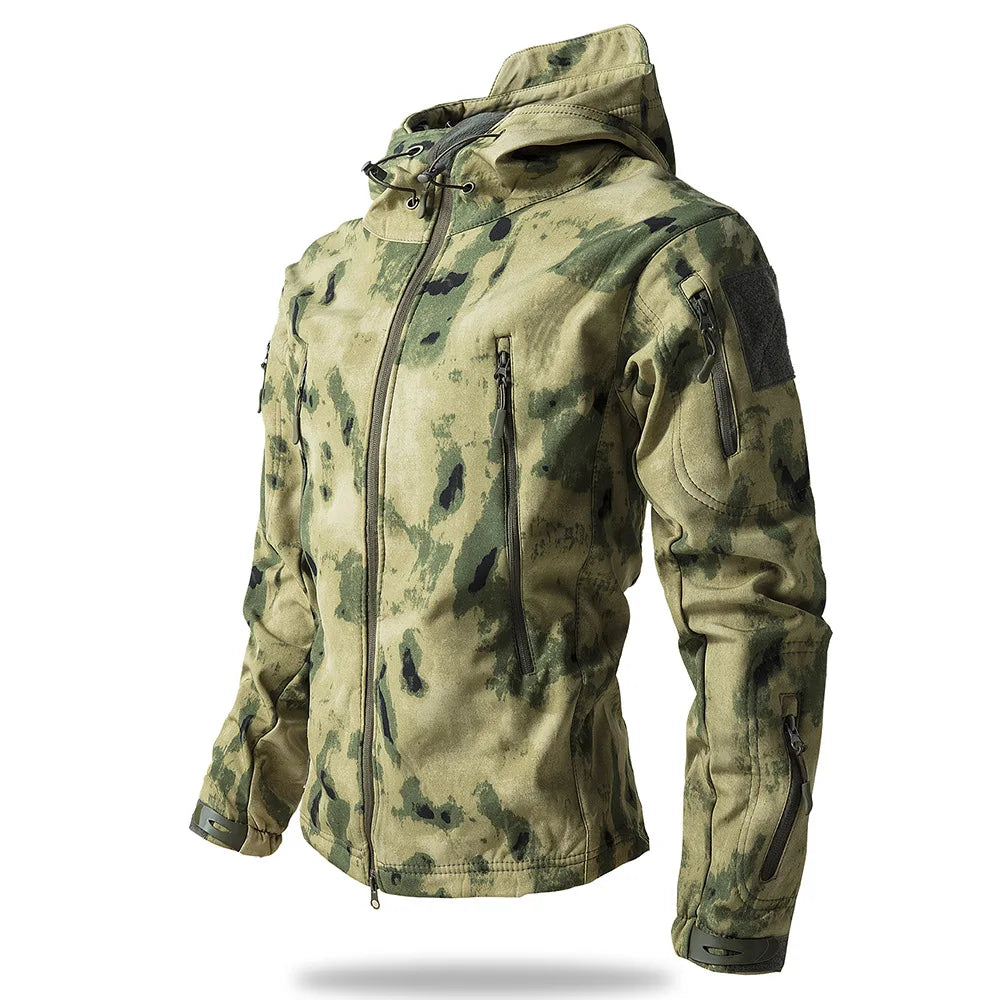 Chaqueta Masculina Tres En Uno Camuflaje Outdoor Vanthea