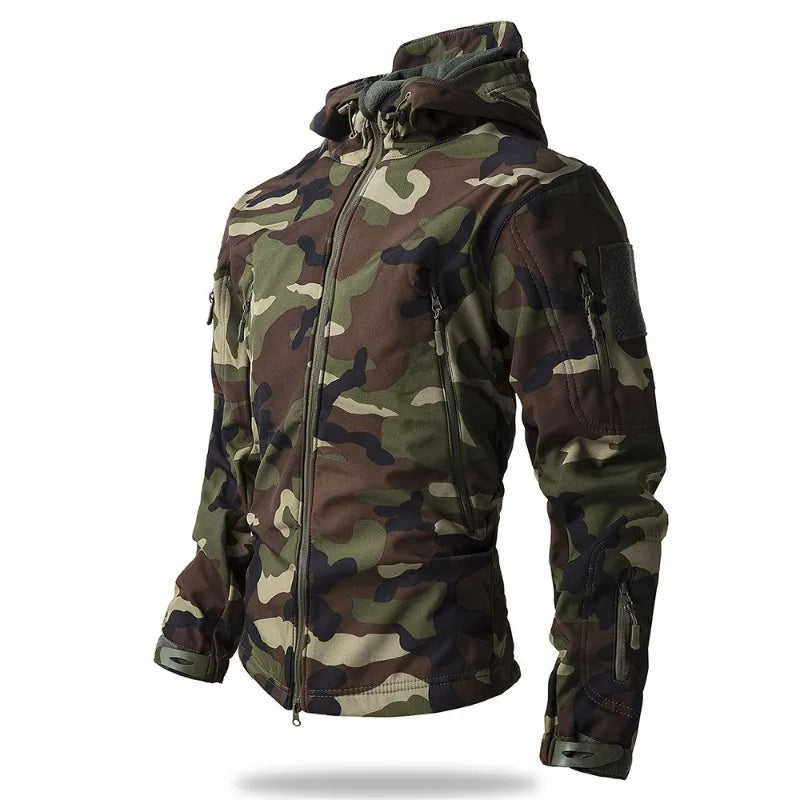 Chaqueta Masculina Tres En Uno Camuflaje Outdoor Vanthea