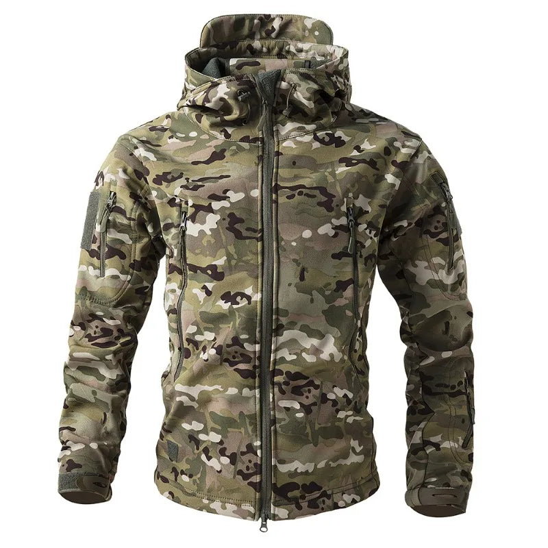 Chaqueta Masculina Tres En Uno Camuflaje Outdoor Vanthea