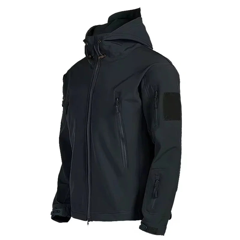 Chaqueta Masculina Táctica Impermeable Antiviento Vanthea