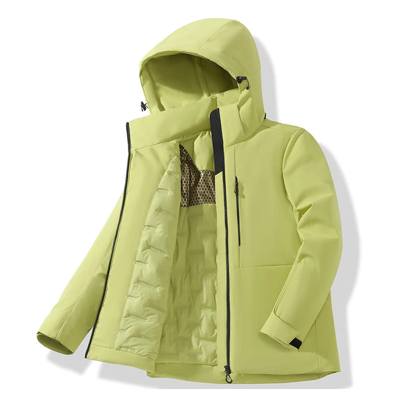 Chaqueta Masculina Térmica Impermeable Antiviento Vanthea