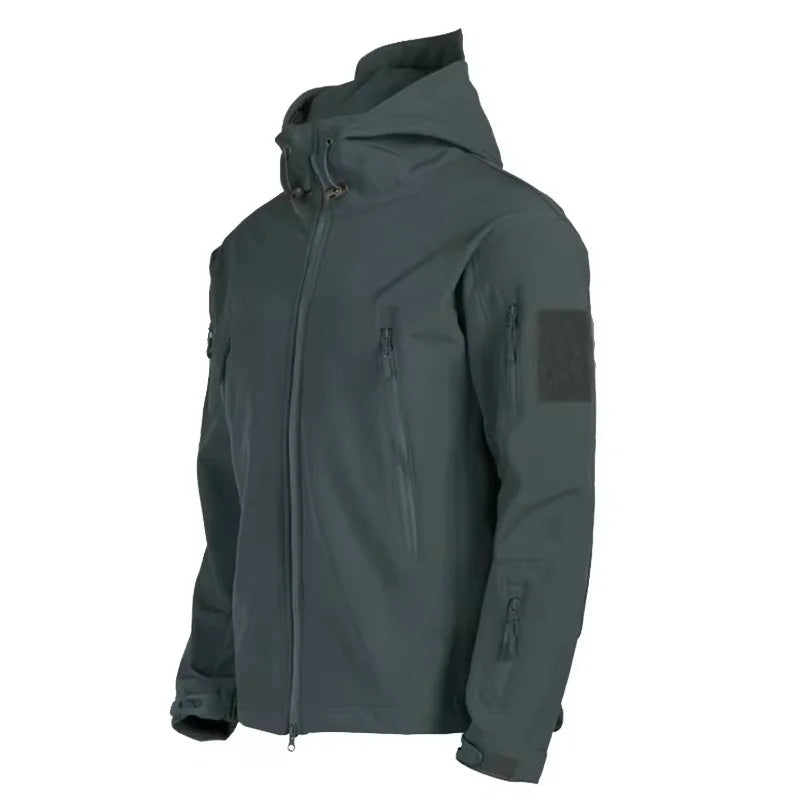 Chaqueta Masculina Táctica Impermeable Antiviento Vanthea