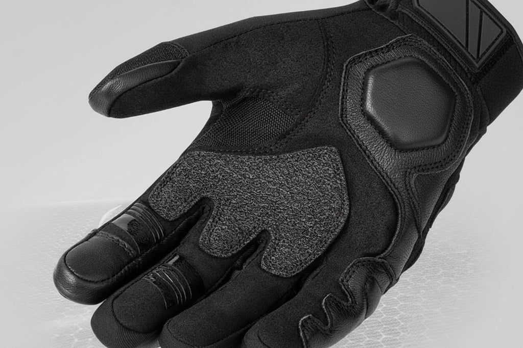 Guantes Masculinos De Cuero Impermeables Táctiles Invierno Vanthea
