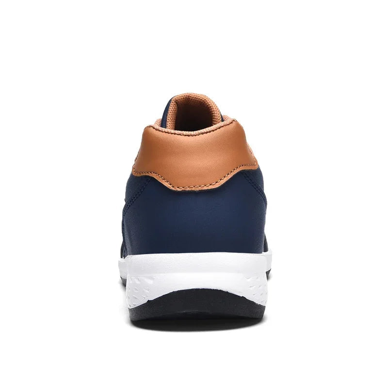 Zapatos Masculinos De Cuero Antideslizantes Impermeables Vanthea