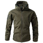 Chaqueta Masculina Softshell Térmica Antiviento Vanthea