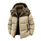 Chaqueta Masculina Con Capucha Antiviento Invierno Vanthea