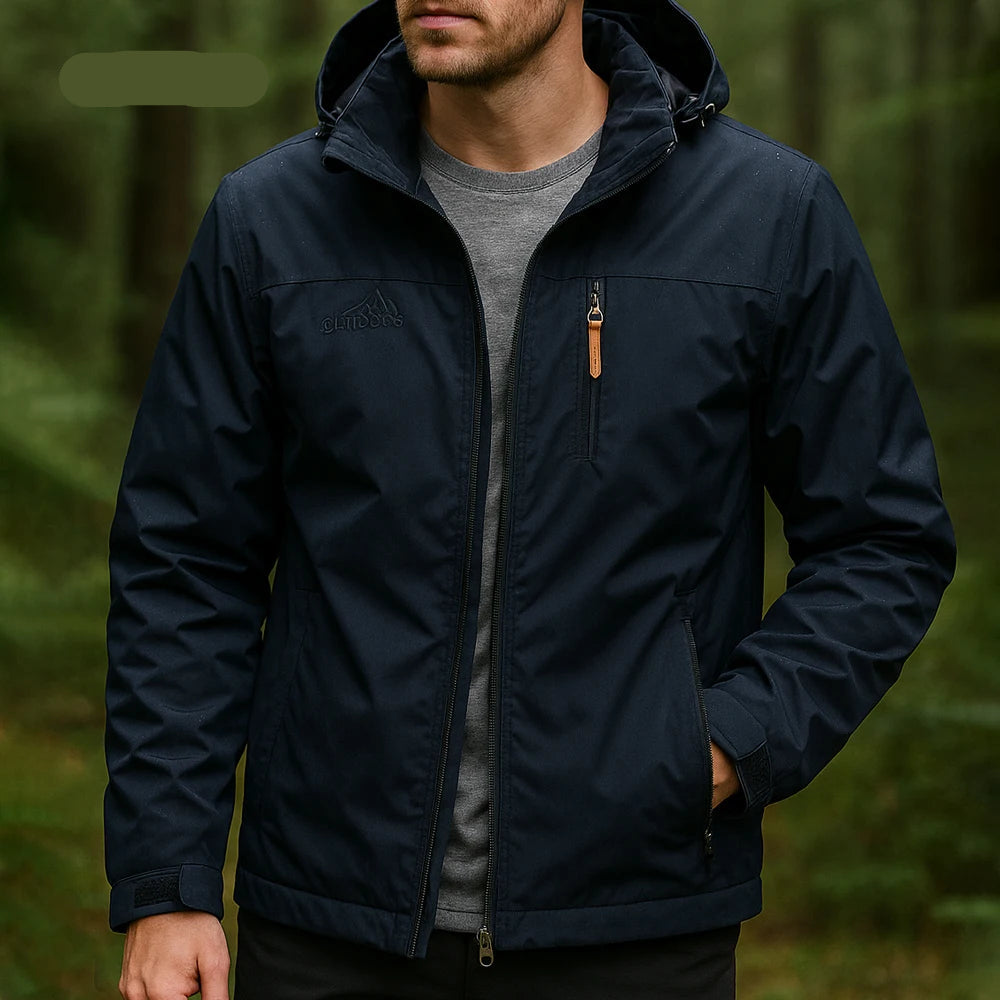 Chaqueta Masculina Impermeable Antiviento Ligera Vanthea