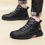 Botas Masculinas De Cuero Hechas A Mano Vanthea