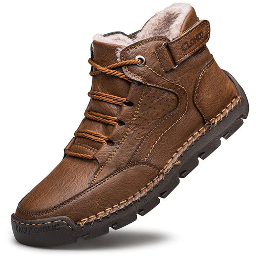 Botas Masculinas De Cuero Hechas A Mano Vanthea