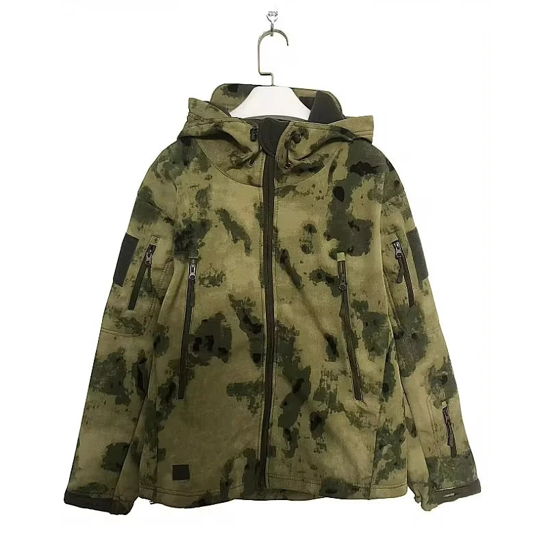 Chaqueta Masculina Táctica Impermeable Antiviento Vanthea