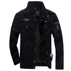 Chaqueta Masculina Militar Cargo Otoño Vanthea