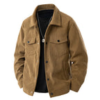 Chaqueta Masculina De Terciopelo Vintage Vanthea