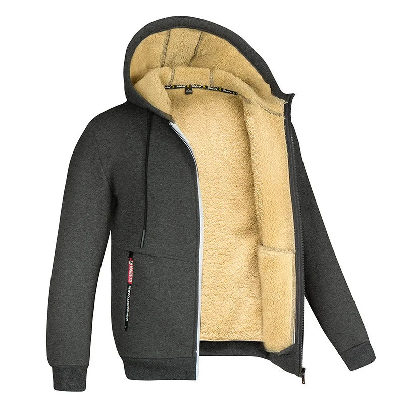 Chaqueta Masculina Camuflaje Con Capucha Invierno Vanthea