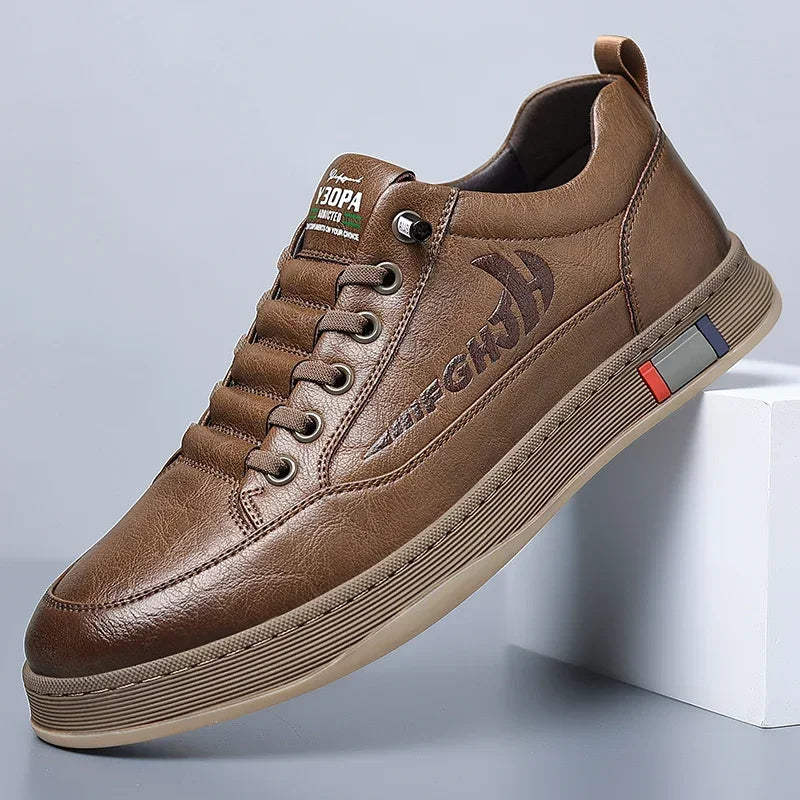 Zapatos Masculinos De Cuero Elegantes Vanthea