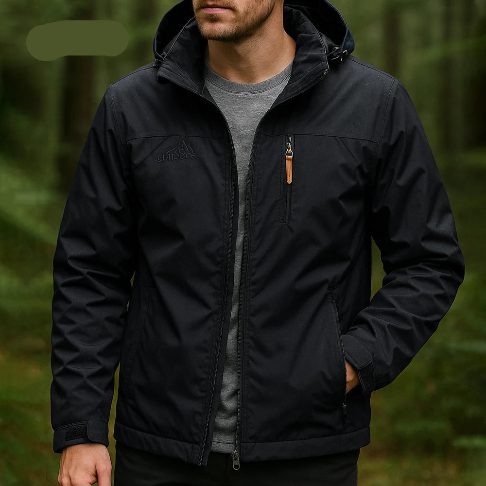 Chaqueta Masculina Impermeable Antiviento Ligera Vanthea