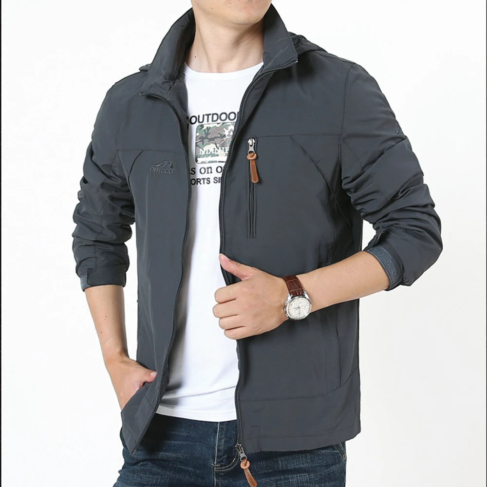 Chaqueta Masculina Secado Rápido Outdoor Vanthea