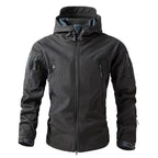 Chaqueta Masculina Softshell Térmica Antiviento Vanthea