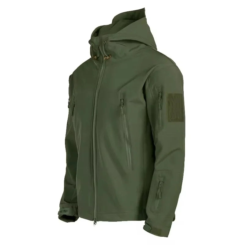 Chaqueta Masculina Táctica Impermeable Antiviento Vanthea