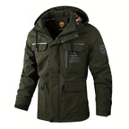 Chaqueta Masculina Con Capucha Antiviento Otoño Vanthea