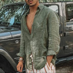 Camisa de manga larga para hombre ligera y transpirable Vanthea