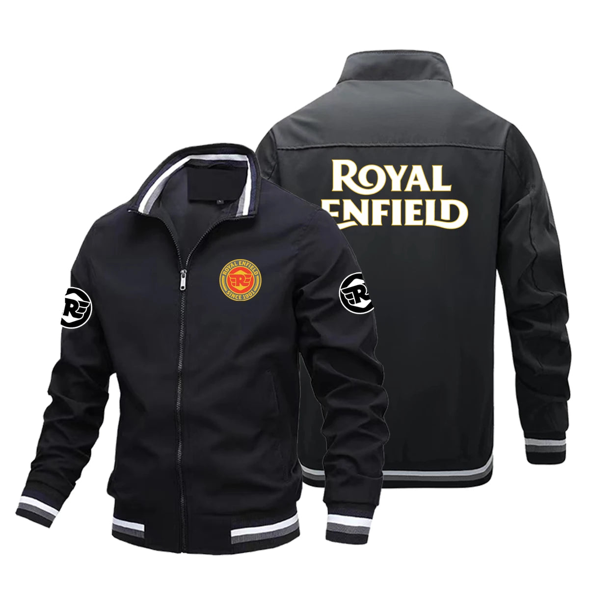 Chaqueta Masculina Motociclista Retro Vanthea