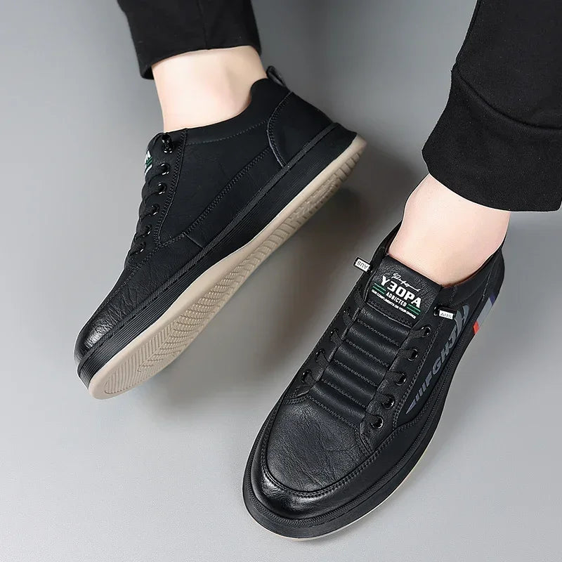 Zapatos Masculinos De Cuero Elegantes Vanthea