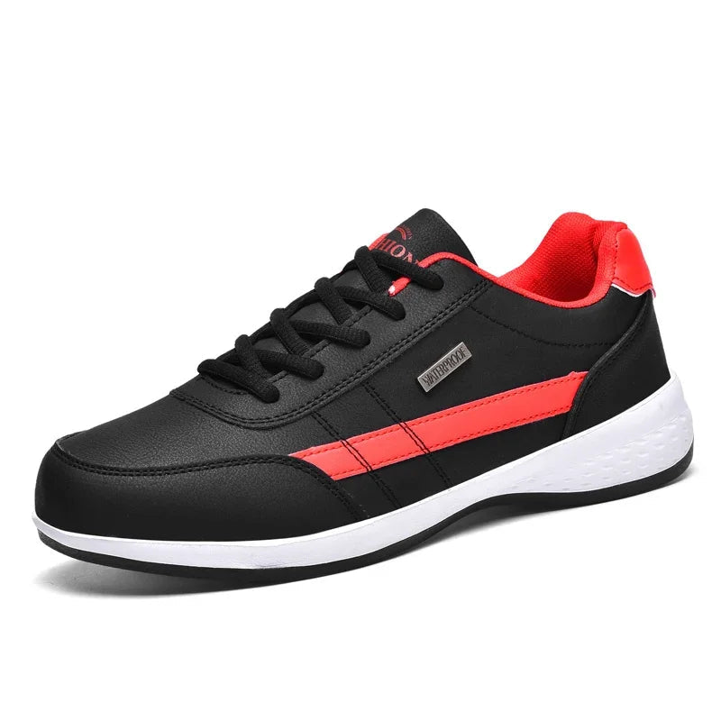 Zapatos Masculinos De Cuero Antideslizantes Impermeables Vanthea