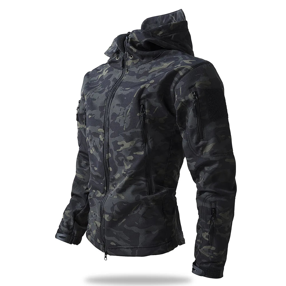 Chaqueta Masculina Tres En Uno Camuflaje Outdoor Vanthea